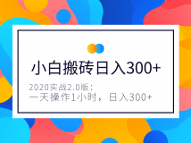 2020ʵս2.0棺Сʵսשһ1Сʱȫֻά300+Ƶ+ĵ